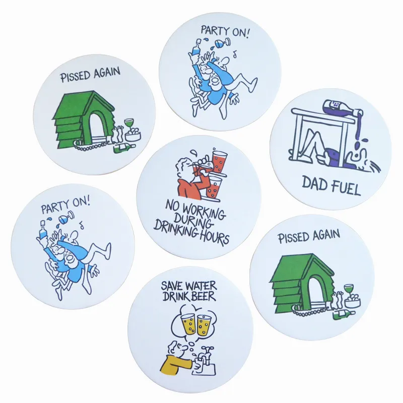 Customized Advertising Coasters